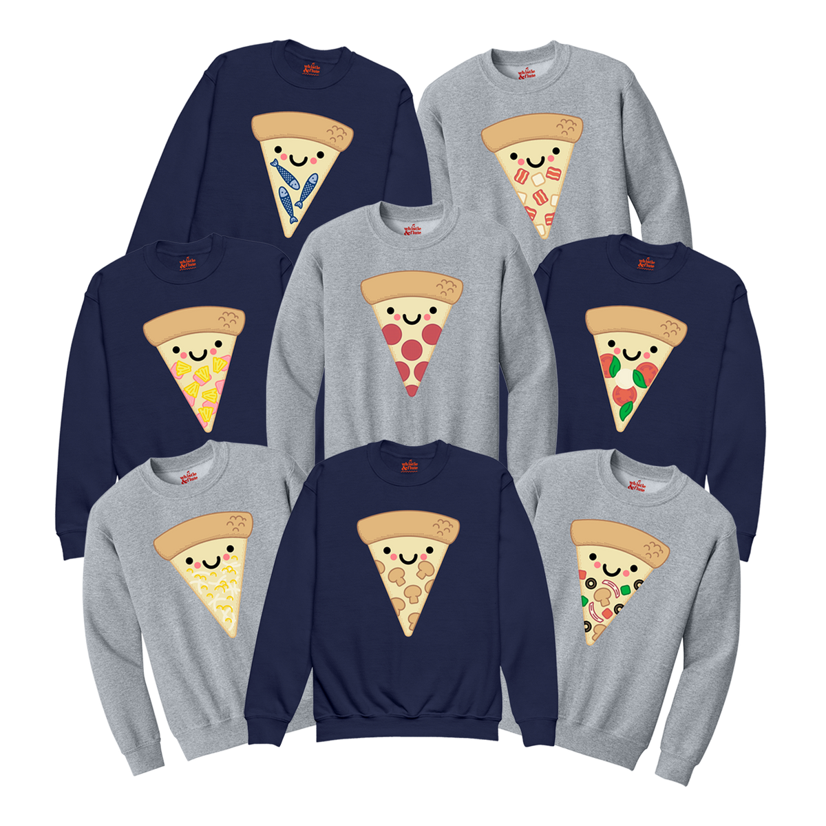 By The Slice Custom Pizza Sweatshirt