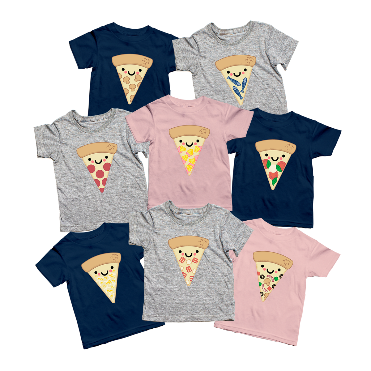 By The Slice Custom Pizza T-Shirt