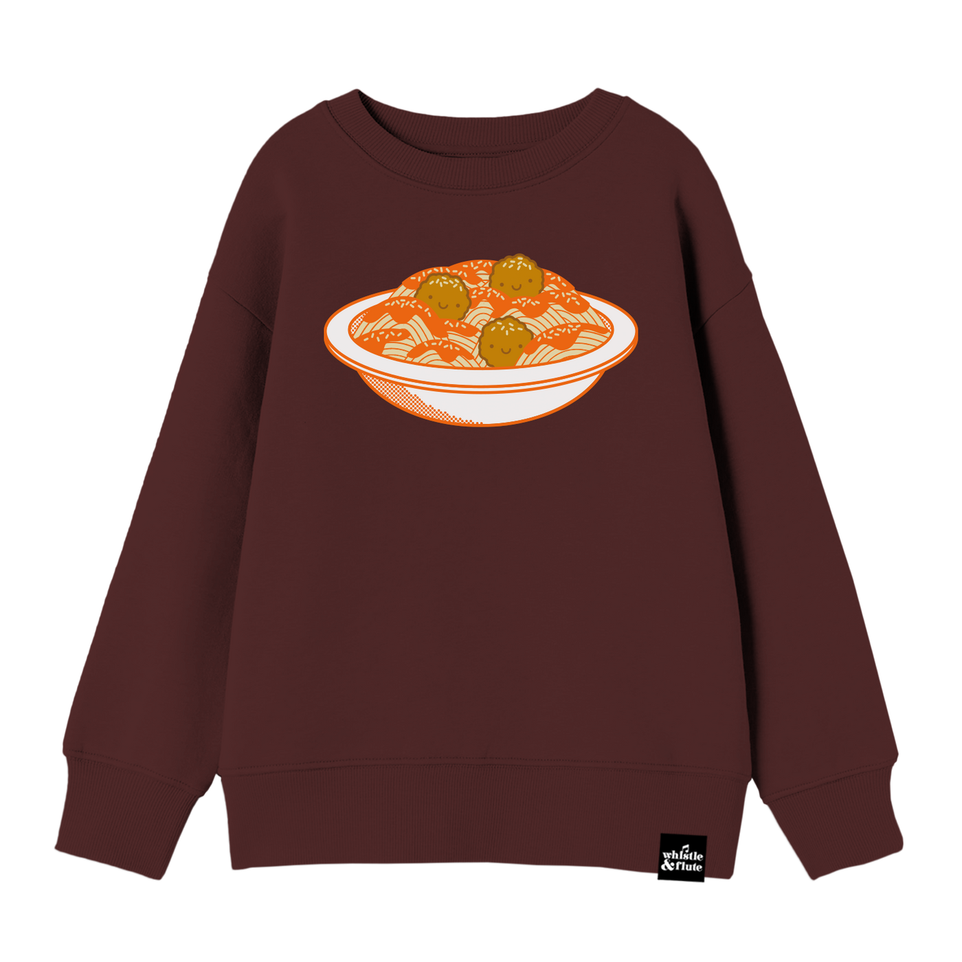 Kawaii Spaghetti & Meatballs Sweatshirt