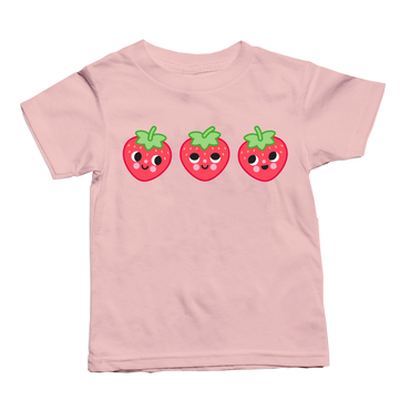 Kawaii Strawberry Trio