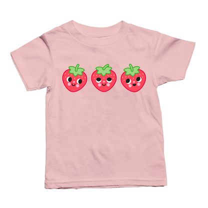 Kawaii Strawberry Trio