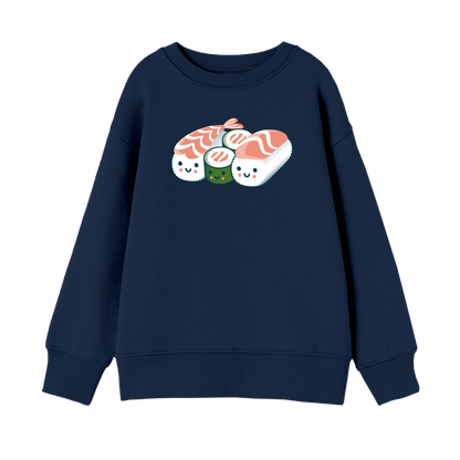 Kawaii Sushi Family Sweatshirt Adult
