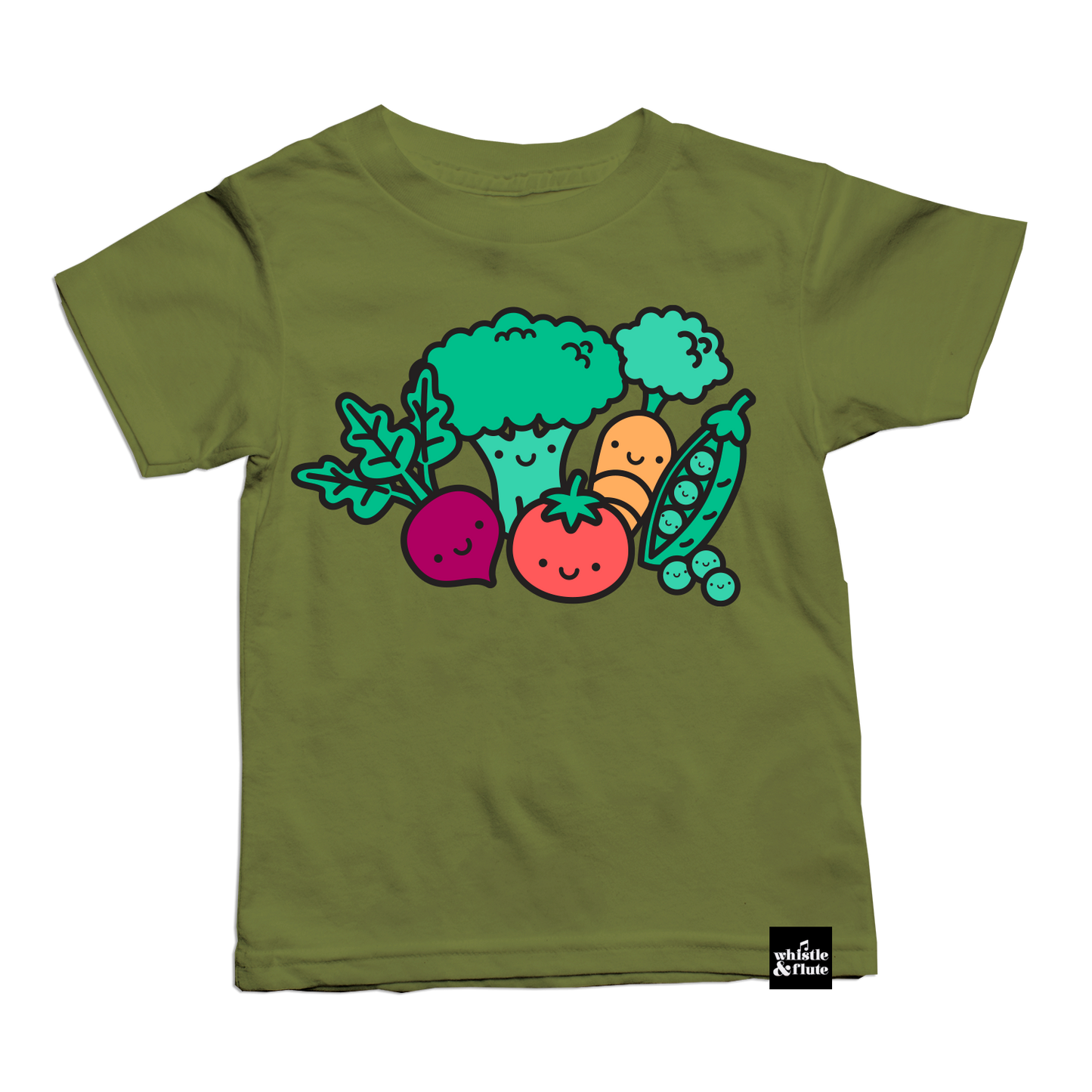Kawaii Vegetables T-Shirt