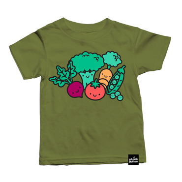 Kawaii Vegetables T-Shirt