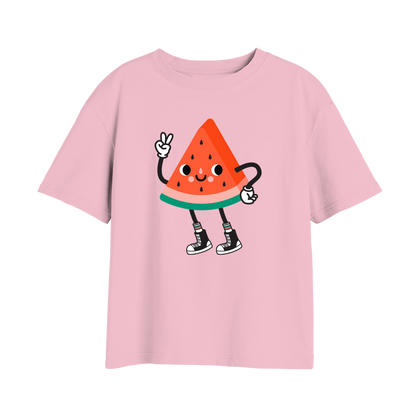 Kawaii Watermelon Peace T-Shirt