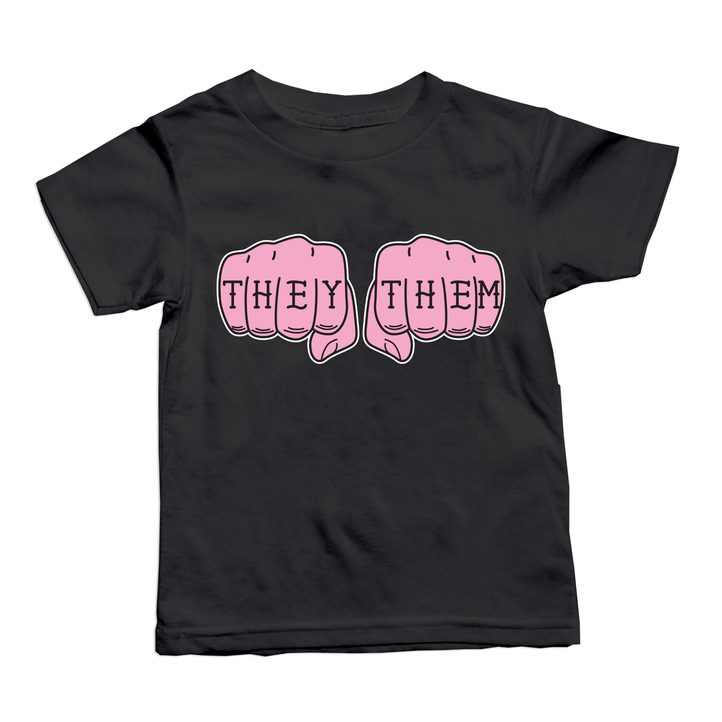 They/Them Knuckles T-Shirt