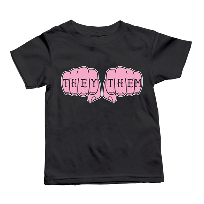They/Them Knuckles T-Shirt
