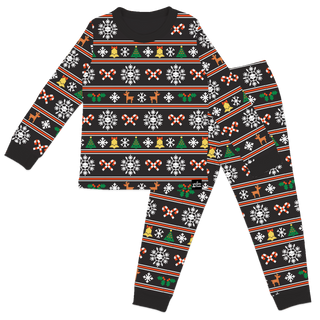 Christmas print pyjamas hotsell