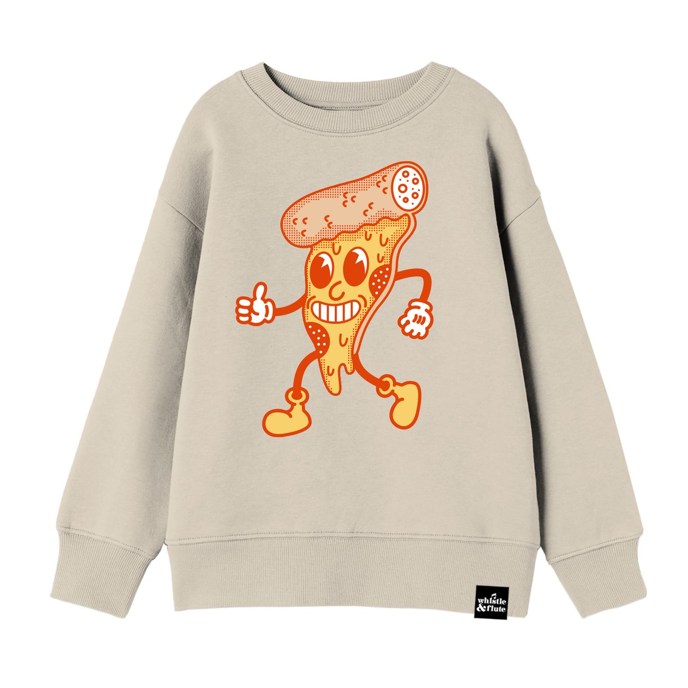 Old Timey Pizza Sweatshirt