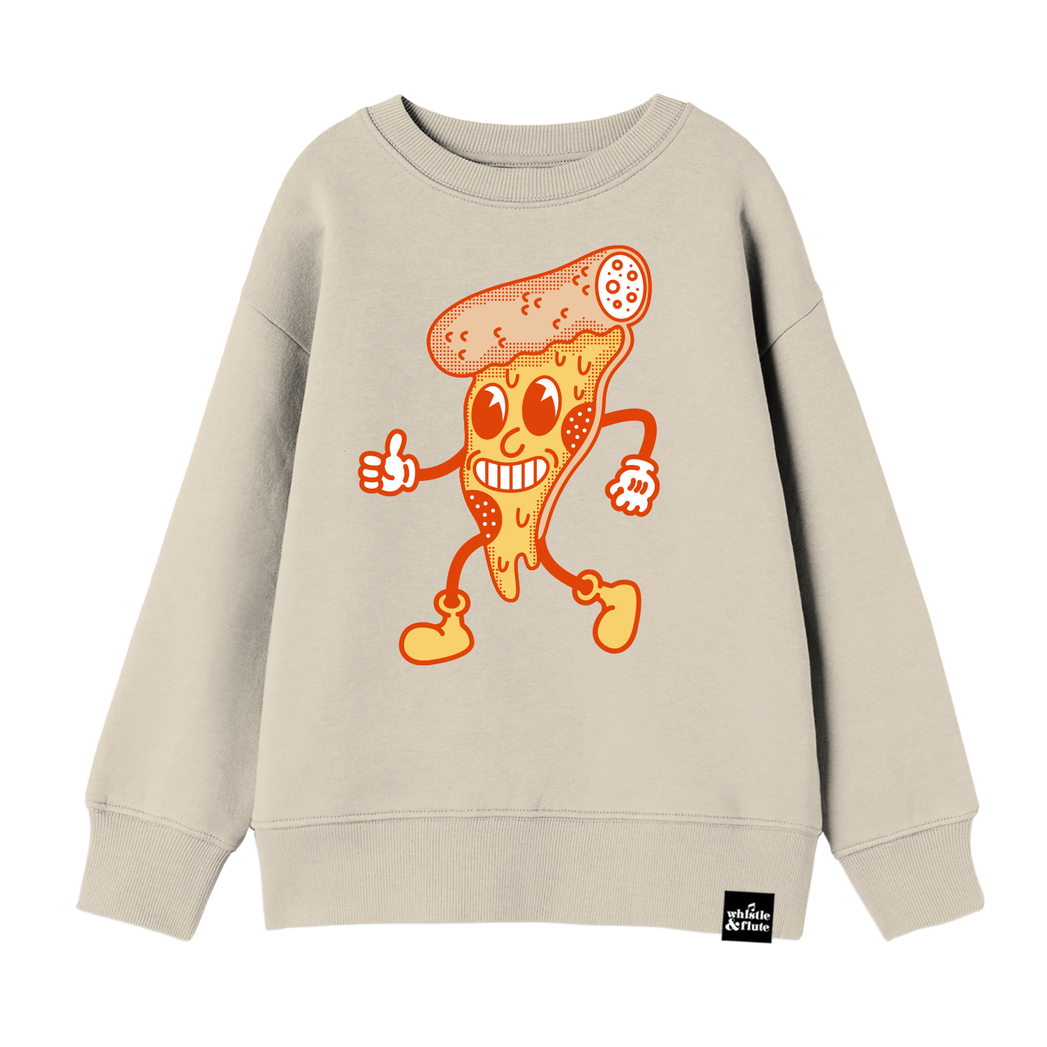 Old Timey Pizza Sweatshirt