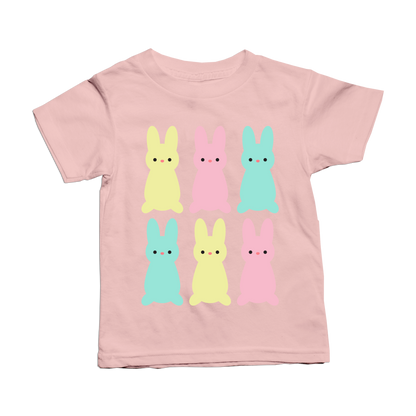 Kawaii Marshmallow Bunnies T-Shirt - Adult