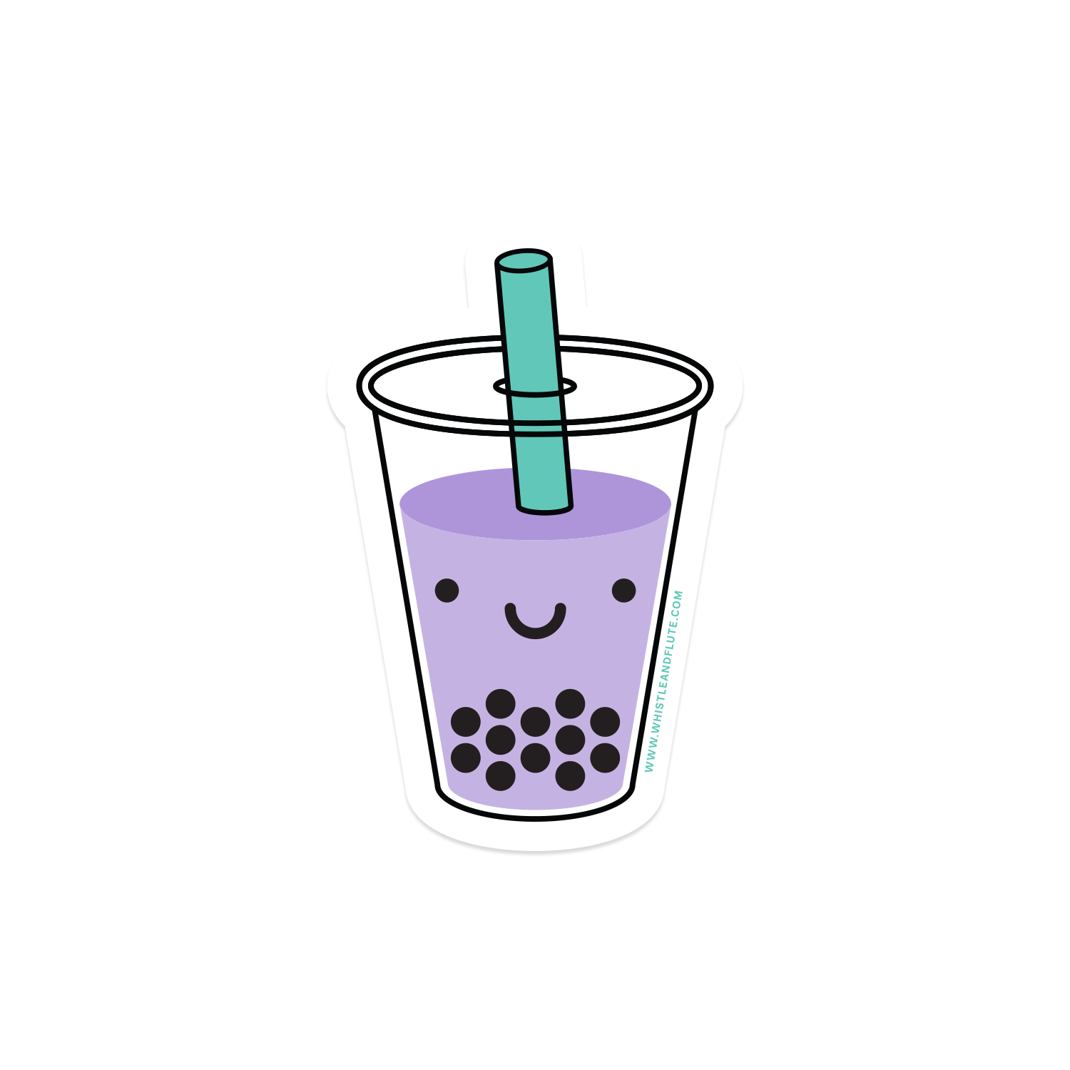 Kawaii Boba Sticker