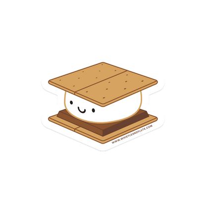 Kawaii S'more Vinyl Sticker
