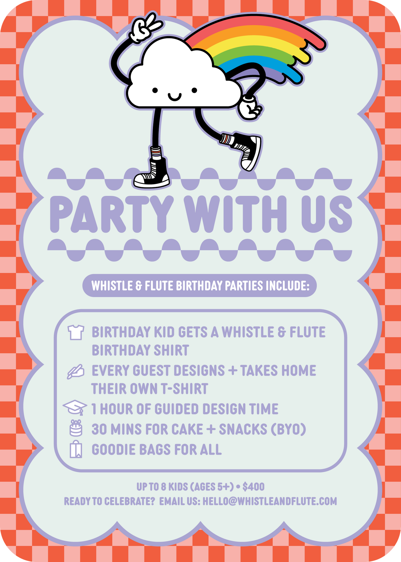 Whistle & Flute Birthday Party