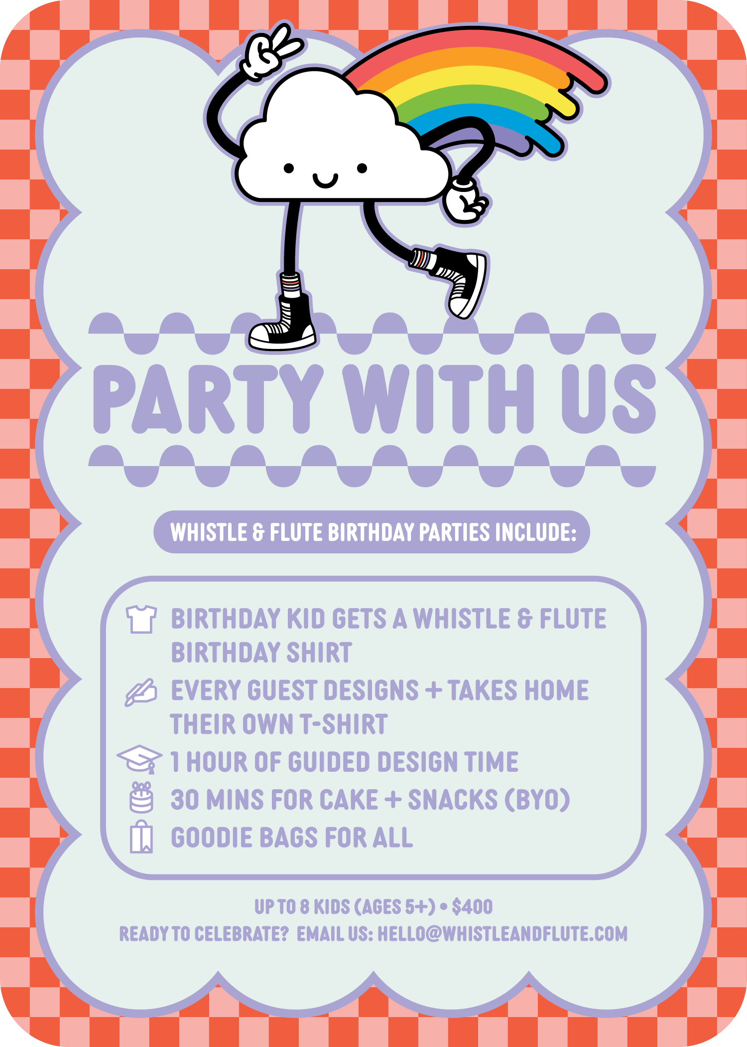 Whistle & Flute Birthday Party