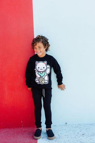 Lucky Cat Sweatshirt