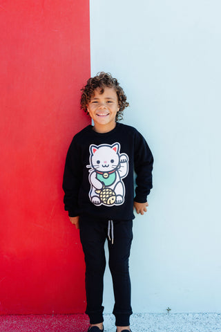 Lucky Cat Sweatshirt