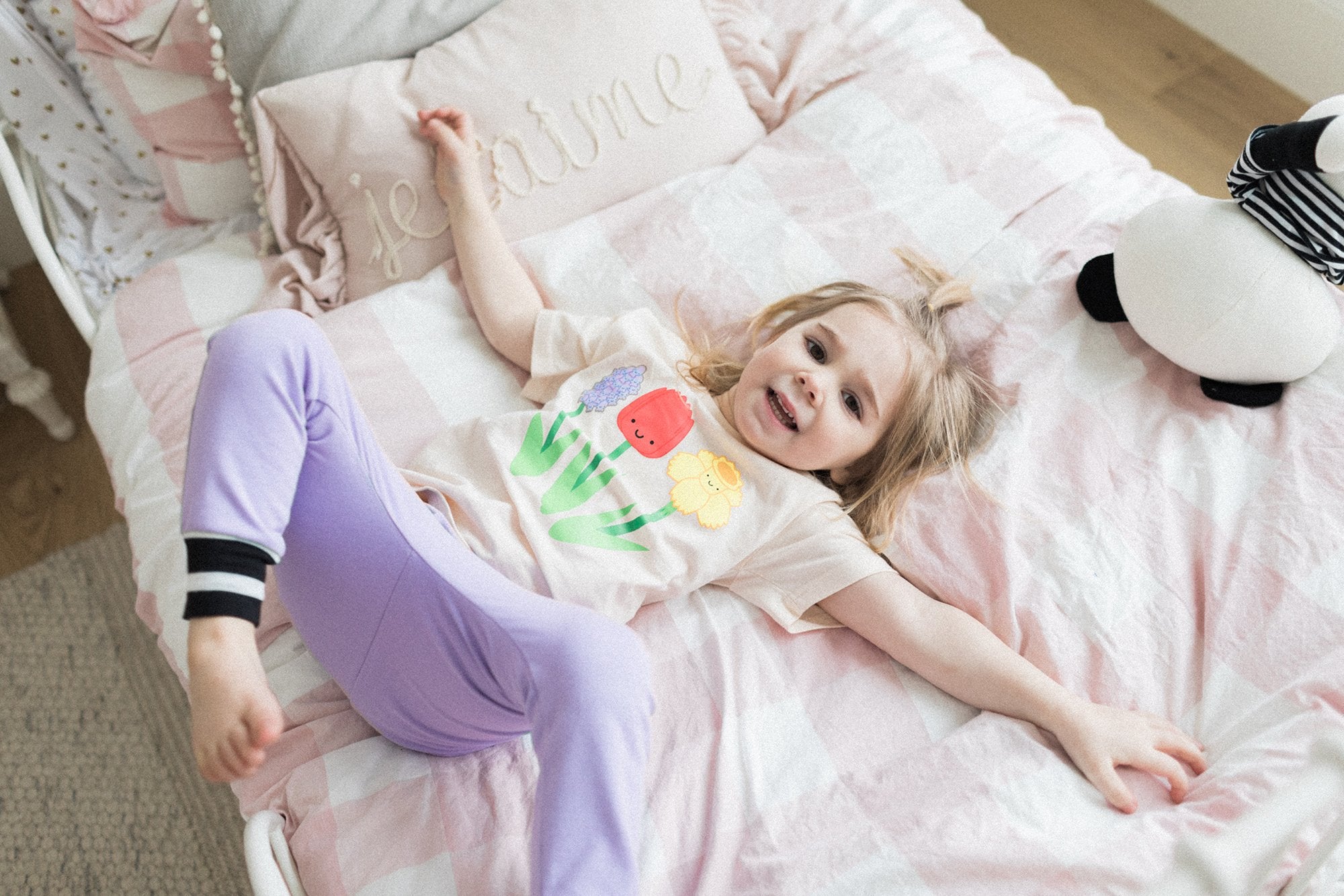 Kawaii Spring Flowers T-Shirt