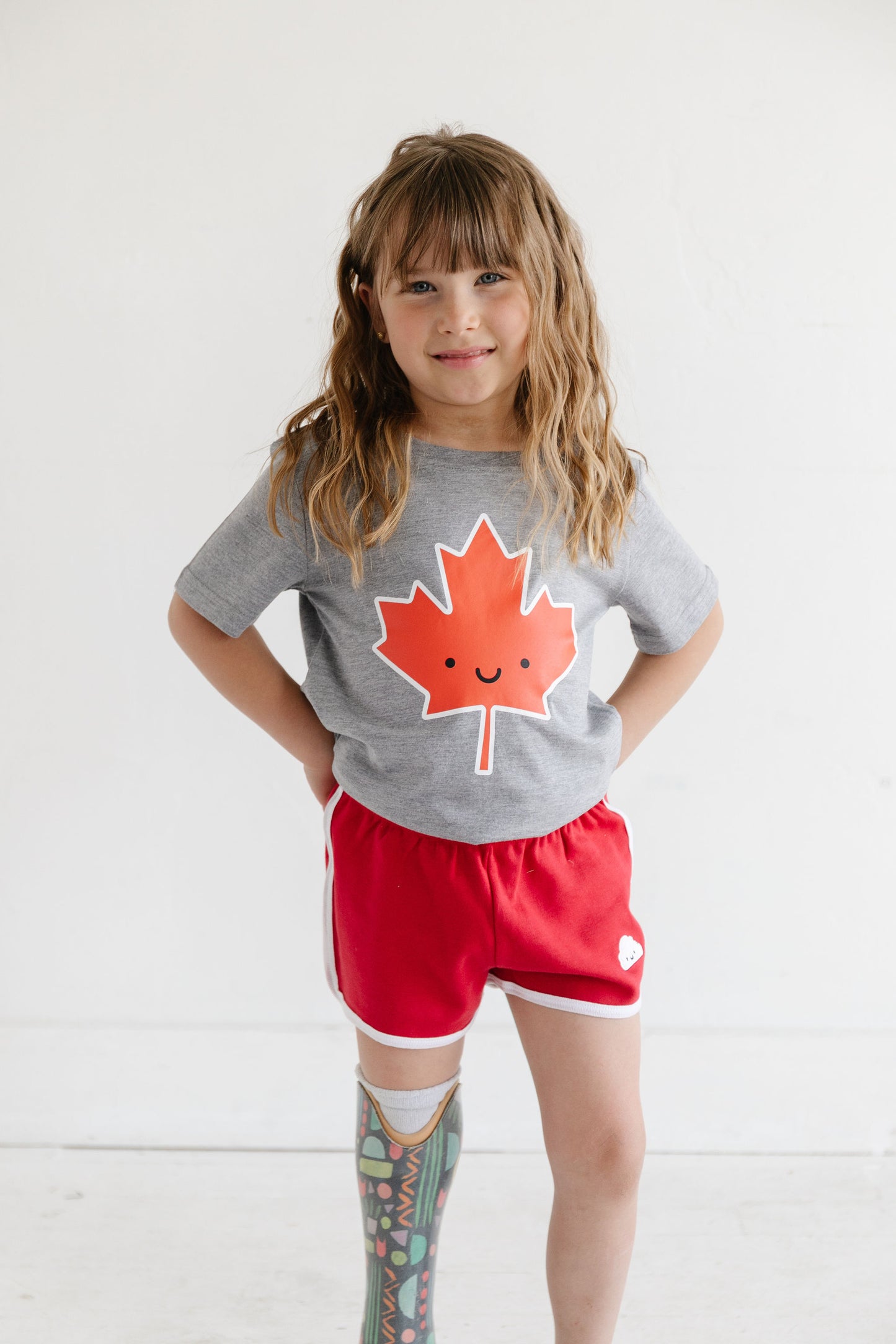 Kawaii Maple Leaf T-Shirt
