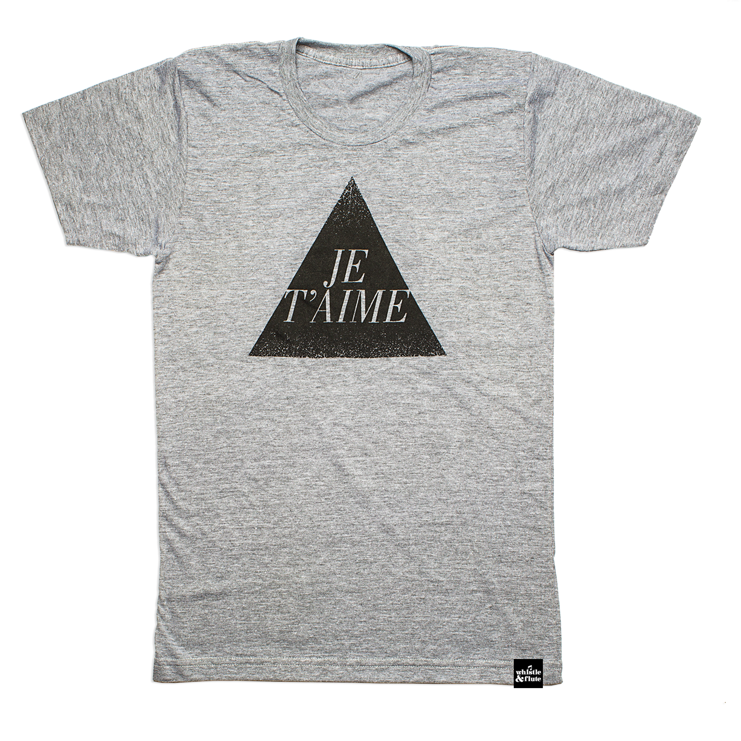 Adult Je T'aime T-shirt